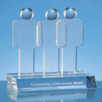 Thumbnail for 17.5cm Optical Crystal Teamwork Award